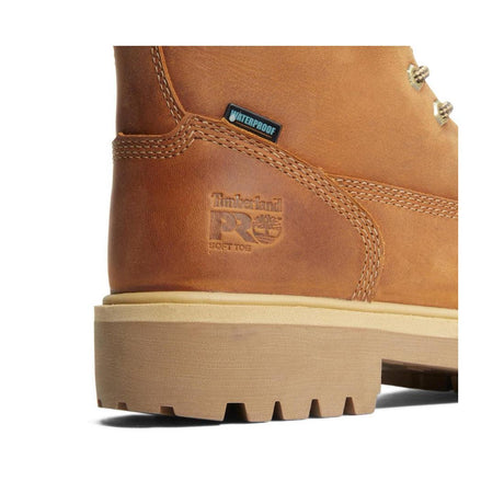Timberland Pro Direct Attach 6 Inch Soft-Toe Waterproof Boot Wheat View