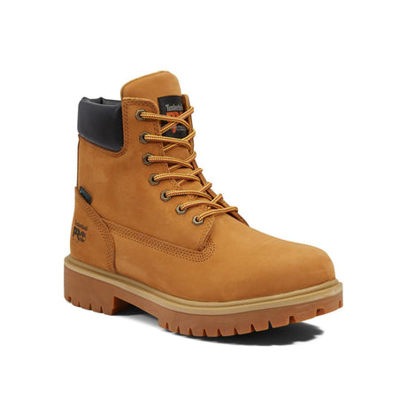 Timberland Pro Direct Attach 6 Inch Soft-Toe Waterproof Ins 200G Boot Wheat Medial View