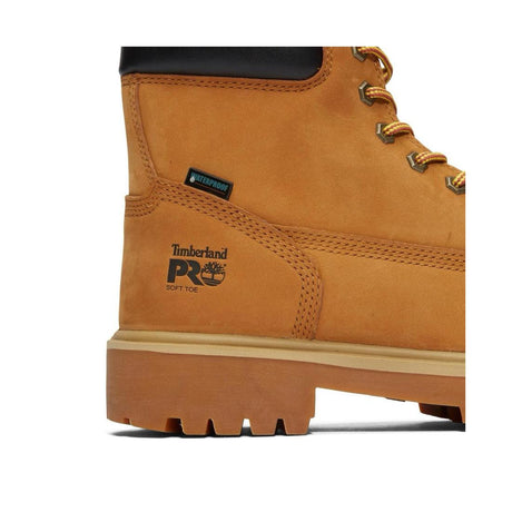 Timberland Pro Direct Attach 6 Inch Soft-Toe Waterproof Ins 200G Boot Wheat View