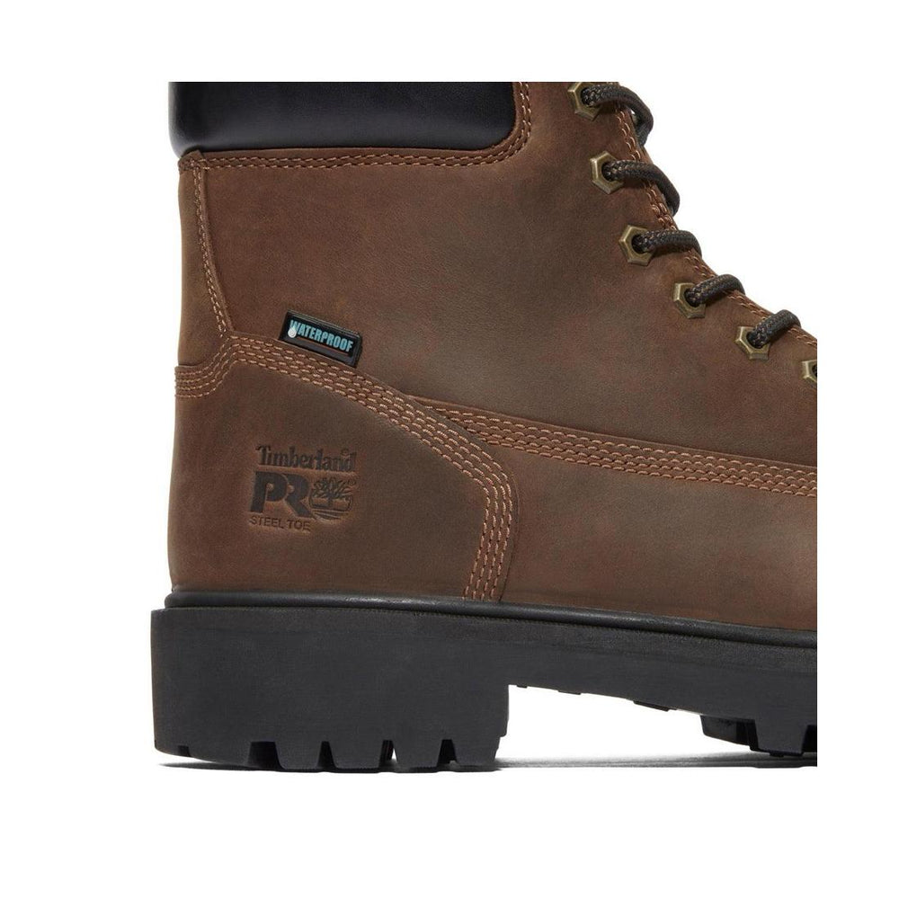 Timberland Pro Direct Attach 6 Inch Soft-Toe Waterproof Ins 200G Boot Dark Brown View