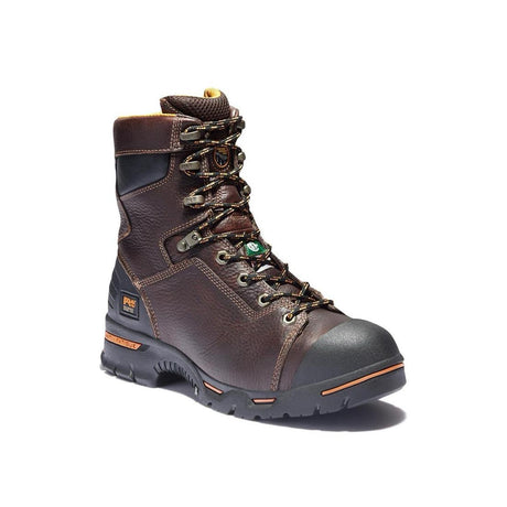 Timberland Pro Endurance 8 Inch Steel-Toe Work Boot Brown Medial View