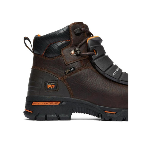 Timberland Pro Endurance 6 Inch Steel-Toe PR Met Guard Work Boot Brown View