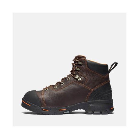 Timberland Pro Endurance 6 Inch Steel-Toe PR Work Boot Brown Detail View