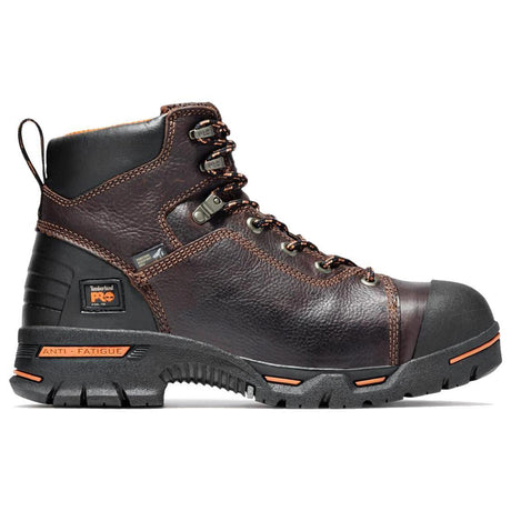 Timberland Pro Endurance 6 Inch Steel-Toe PR Work Boot Brown Profile View