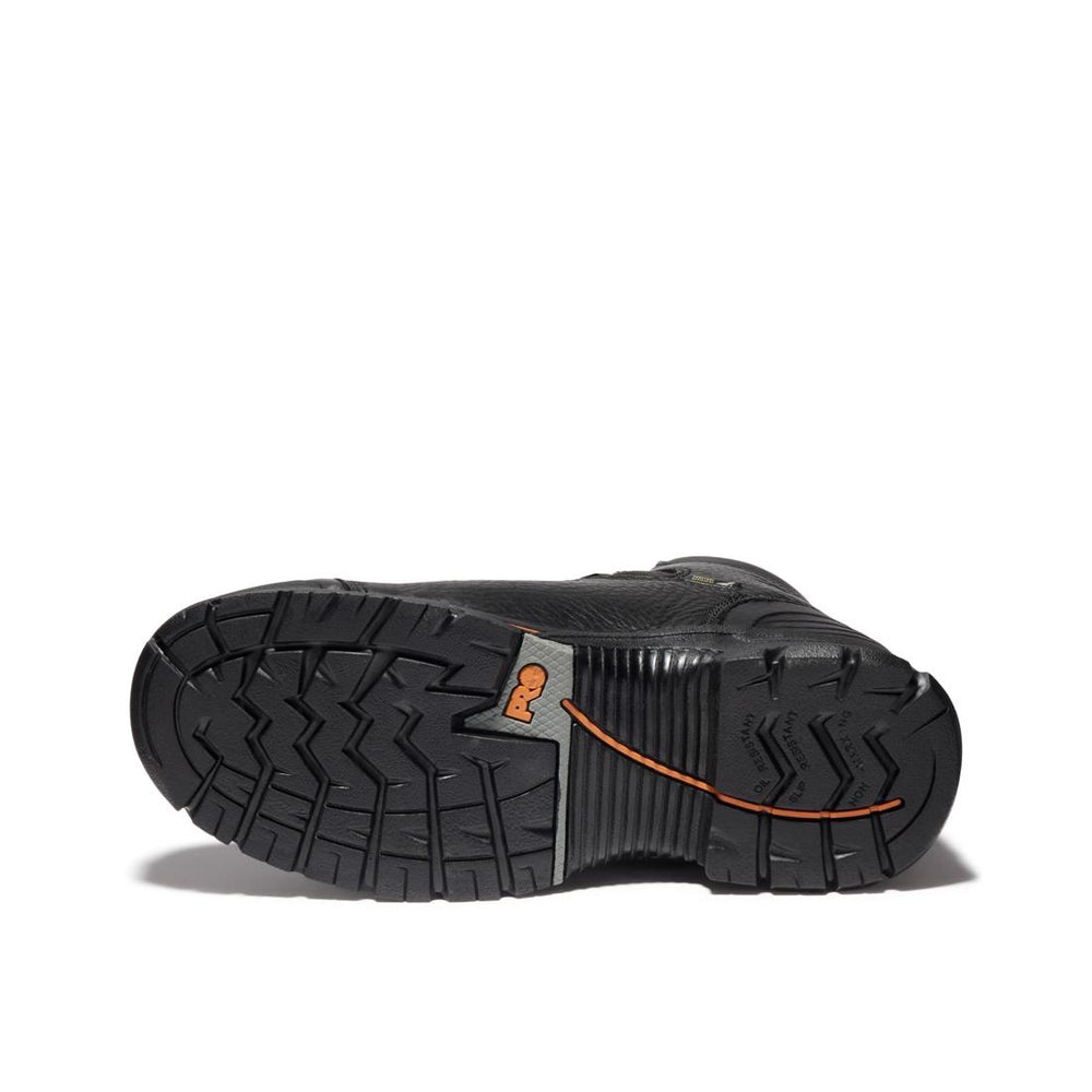 Timberland Pro Endurance 6 Inch Steel-Toe Waterproof PR Work Boot Black Sole View