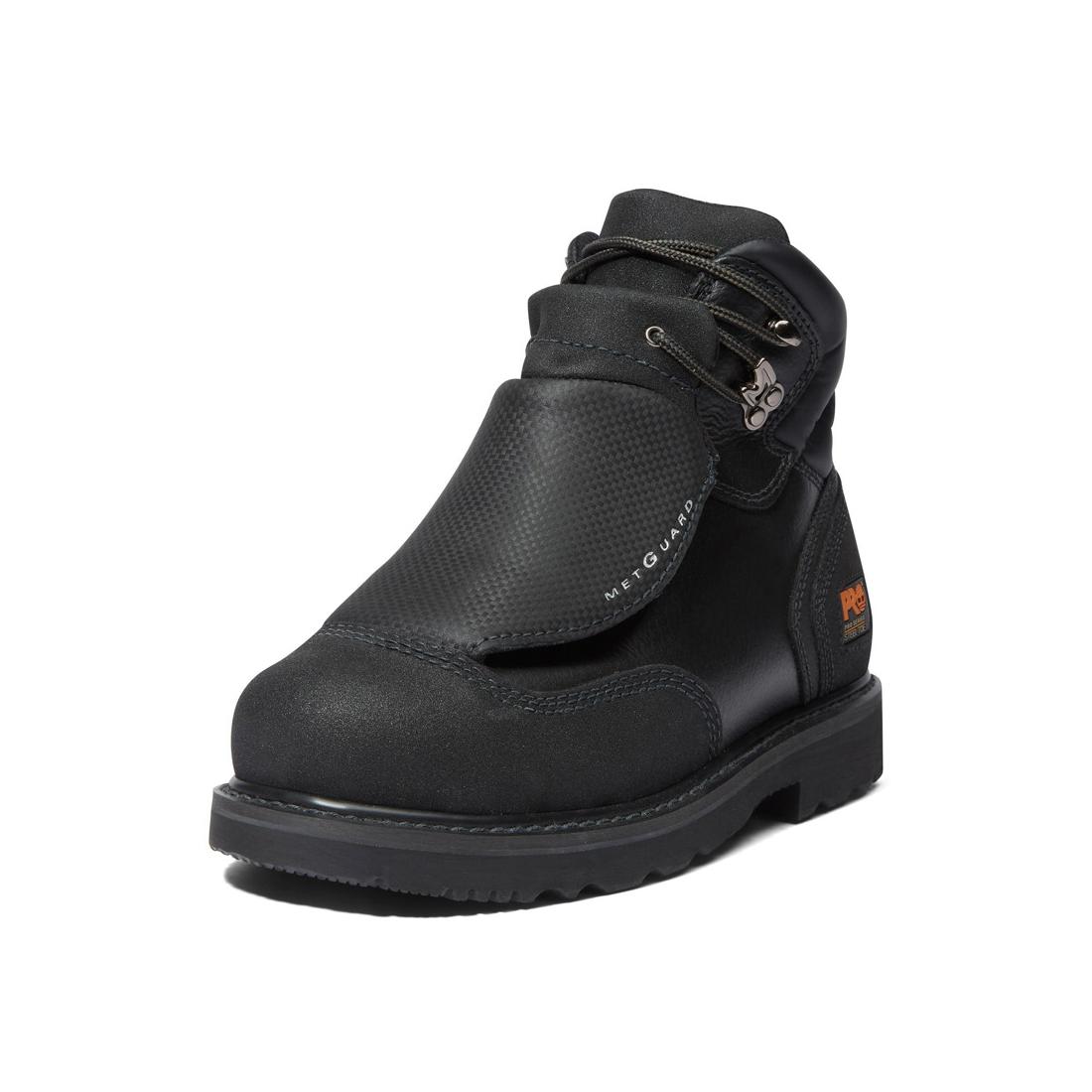 Timberland Pro External Met Guard 6 Inch Steel-Toe Work Boot Black Detail View