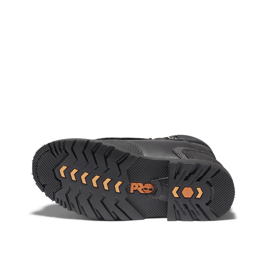 Timberland Pro External Met Guard 6 Inch Steel-Toe Work Boot Black Sole View