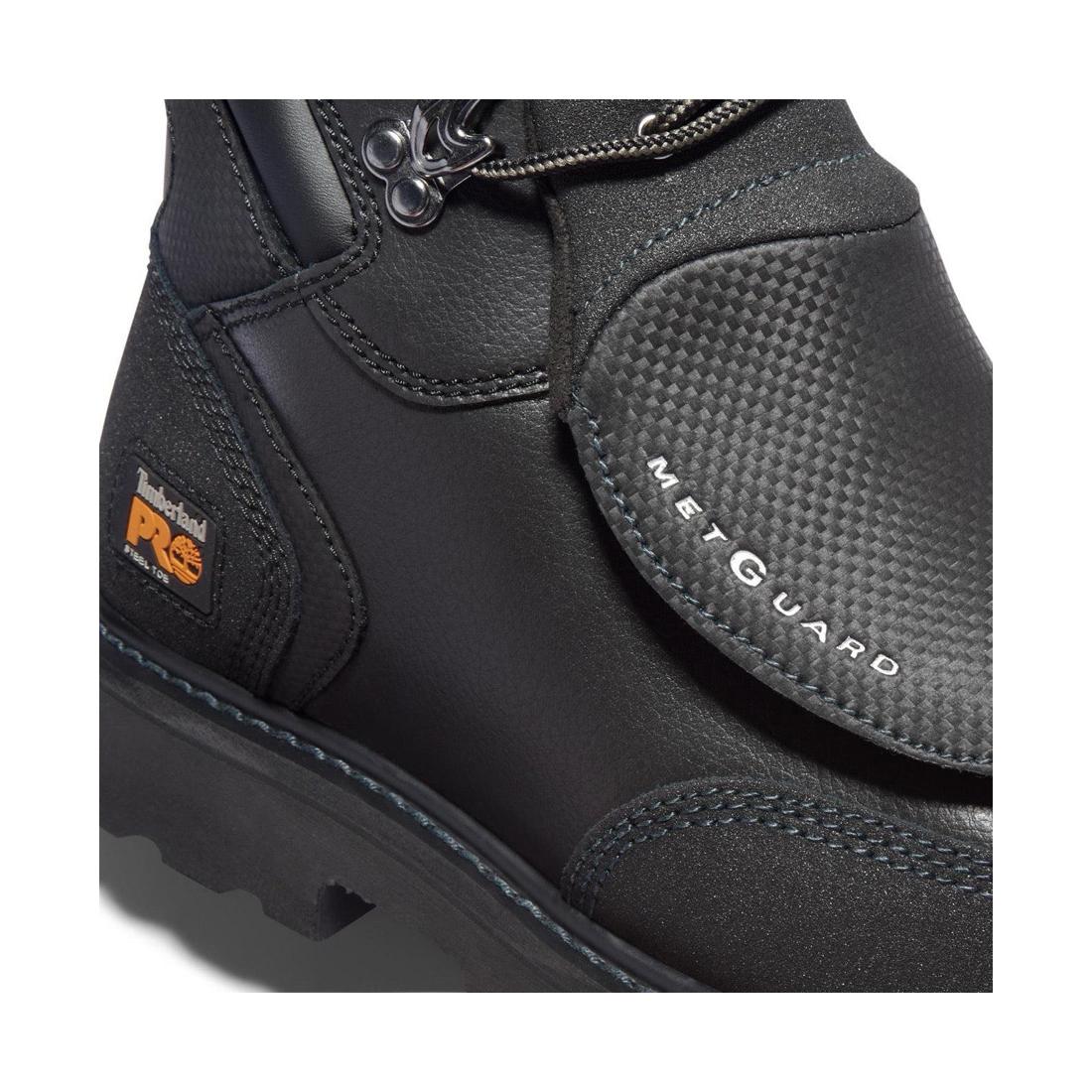 Timberland Pro External Met Guard 6 Inch Steel-Toe Work Boot Black View