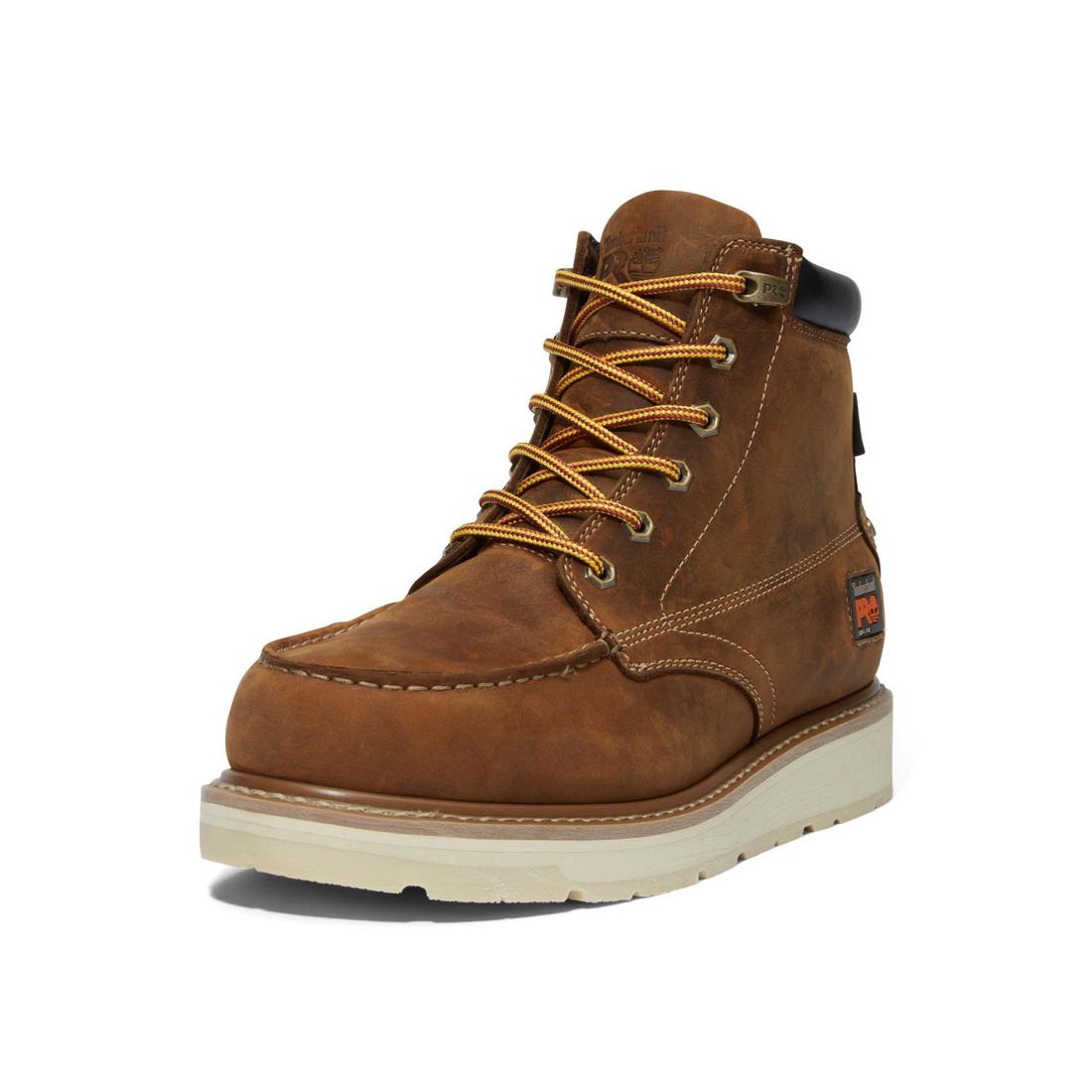 Timberland Pro Gridworks Unisex 6 Inch Soft-Toe Waterproof Boot Detail View
