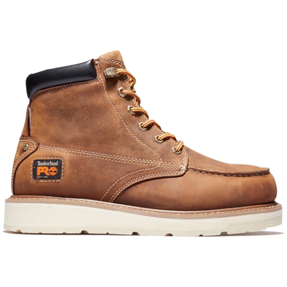 Timberland Pro Gridworks Unisex 6 Inch Soft-Toe Waterproof Boot Profile View