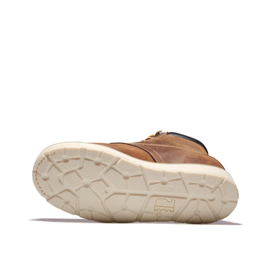 Timberland Pro Gridworks Unisex 6 Inch Soft-Toe Waterproof Boot Sole View