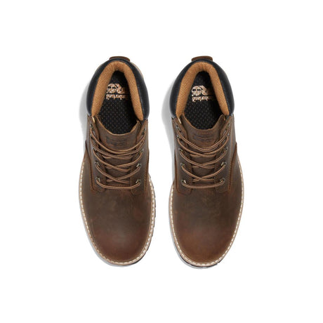 Timberland Pro Gritstone 6 Inch Soft-Toe Boot Brown Front-upper View