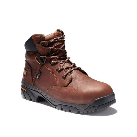 Timberland Pro Helix 6 Inch Soft-Toe Boot Brown Medial View