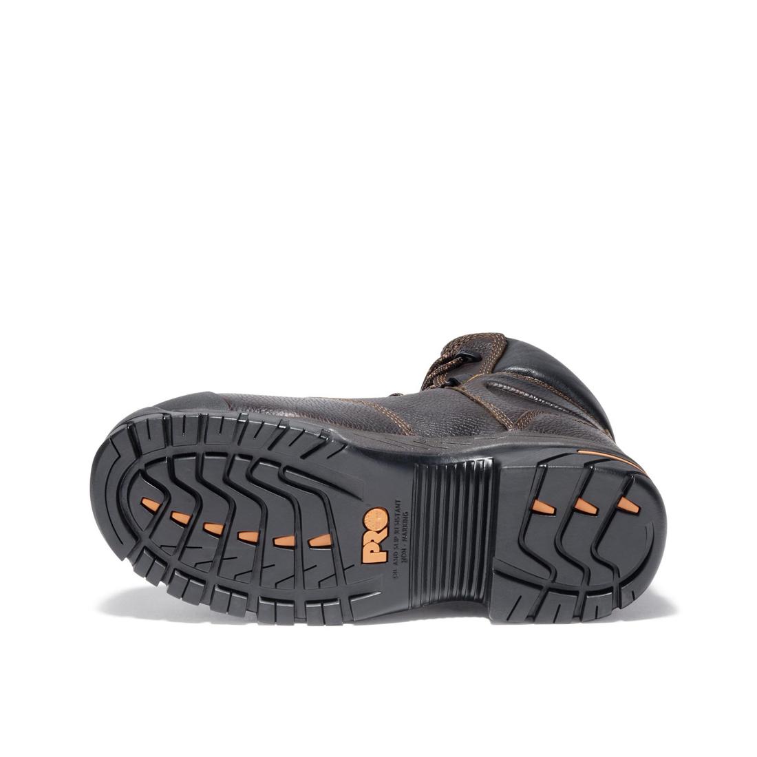 Timberland Pro Helix 6 Inch Composite-Toe Met Gaurd Work Boot Brown Sole View