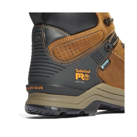 Timberland Pro Hypercharge 6 Inch Soft-Toe Waterproof Boot Brown View