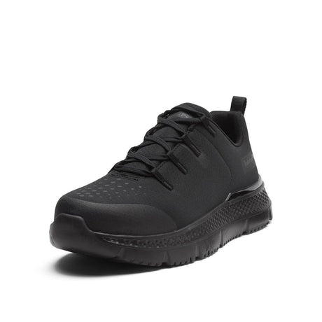 Timberland Pro Intercept Steel-Toe Oxford Work Shoe Black Detail View
