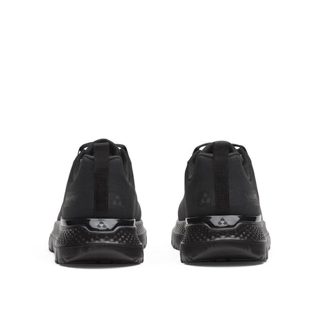 Timberland Pro Intercept Steel-Toe Oxford Work Shoe Black Front-upper View