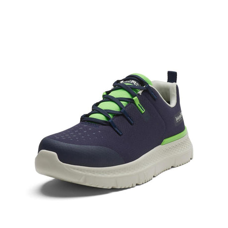 Timberland Pro Intercept Steel-Toe Oxford Work Shoe Blue Detail View