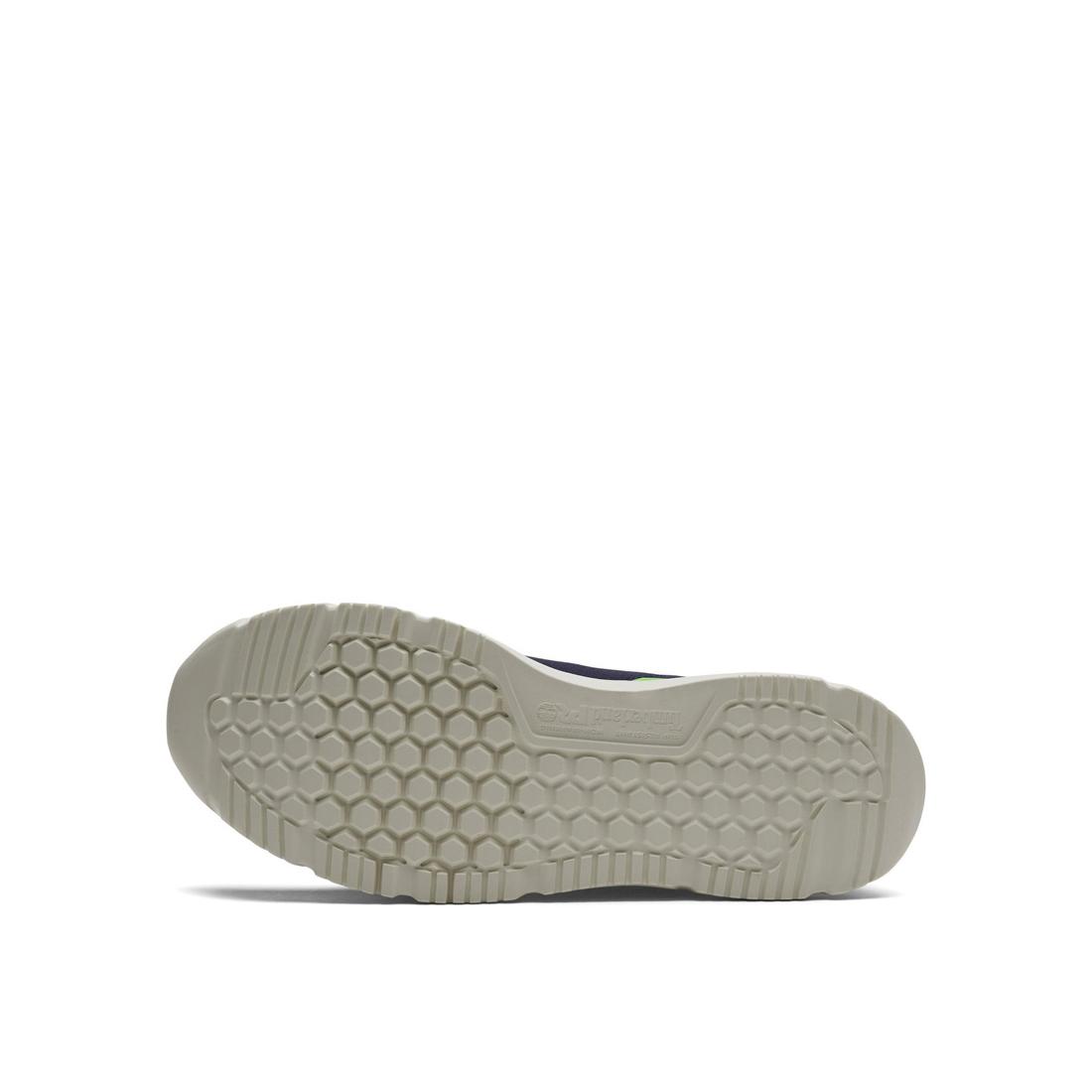 Timberland Pro Intercept Steel-Toe Oxford Work Shoe Blue Sole View