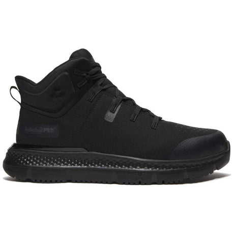 Timberland Pro Intercept Puncture Resistant Steel Toe Work Boots – Black Ripstop Profile View