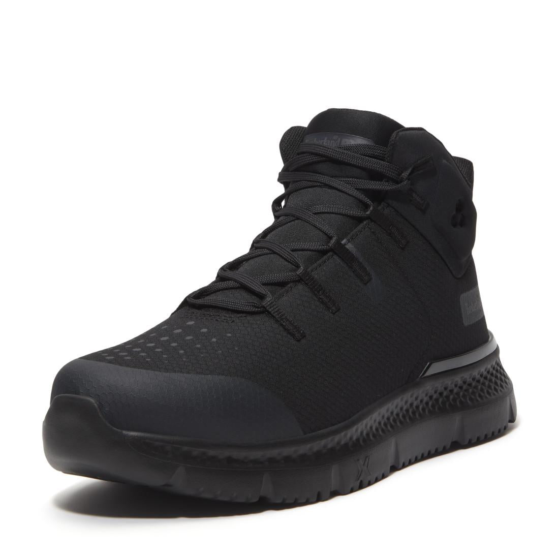 Timberland Pro Intercept Puncture Resistant Steel Toe Work Boots – Black Ripstop View