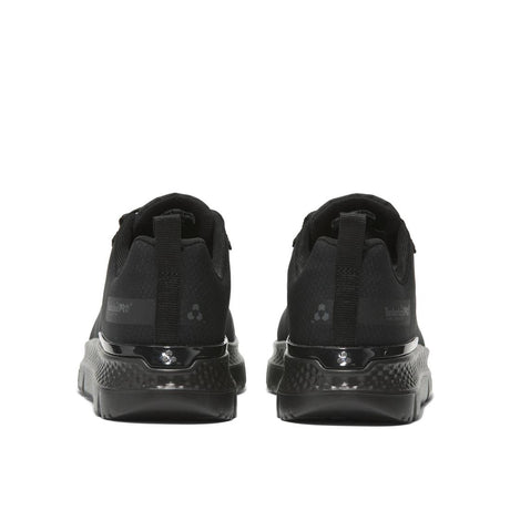 Timberland Pro Women's Intercept Steel-Toe Oxford Work Shoe Black Heel-Back View