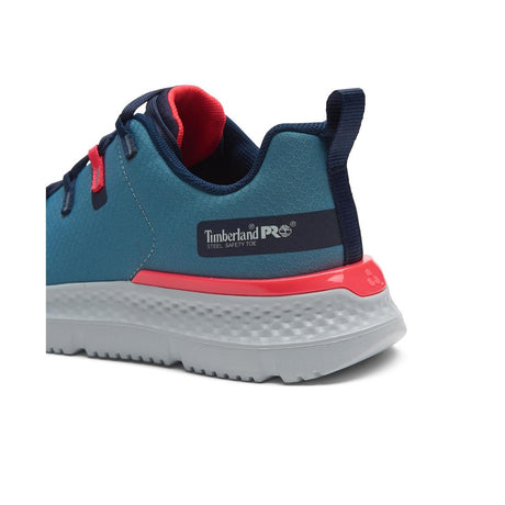 Timberland Pro Women's Intercept Steel-Toe Oxford Work Shoe Teal/Blue View