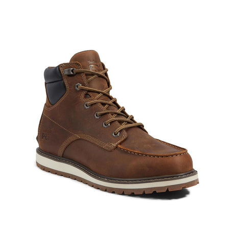 Timberland Pro Irvine 6 Inch Soft-Toe Wedge Work Boot Brown Medial View