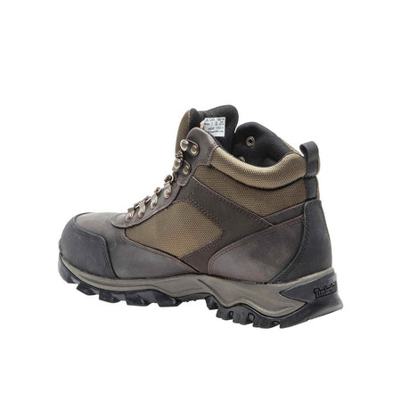 Timberland Pro Keele Ridge Steel-Toe Waterproof Work Boot Brown Detail View