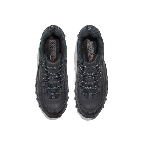Timberland Pro Mudsill Steel-Toe Work Shoe Black Front-upper View