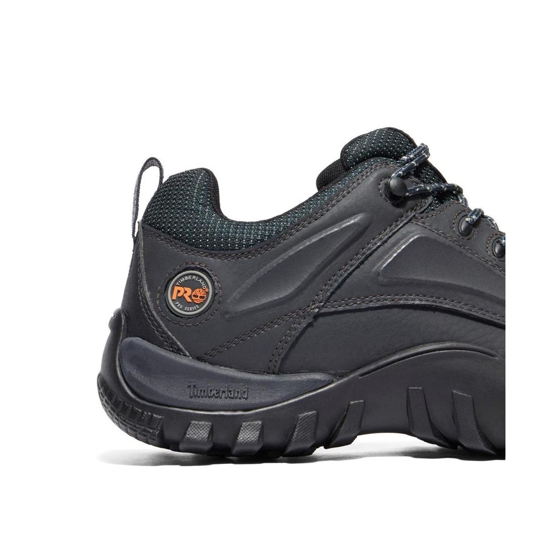 Timberland Pro Mudsill Steel-Toe Work Shoe Black View