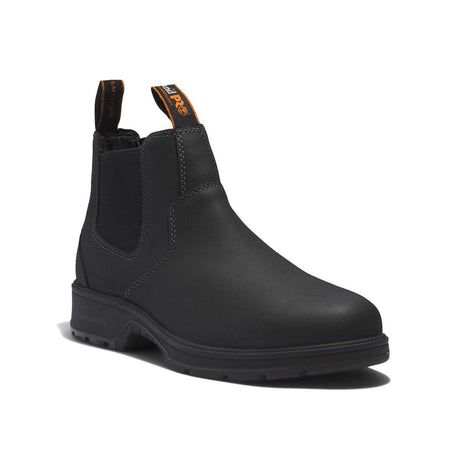 Timberland Pro Nashoba Composite-Toe Chelsea Work Boot Black Medial View