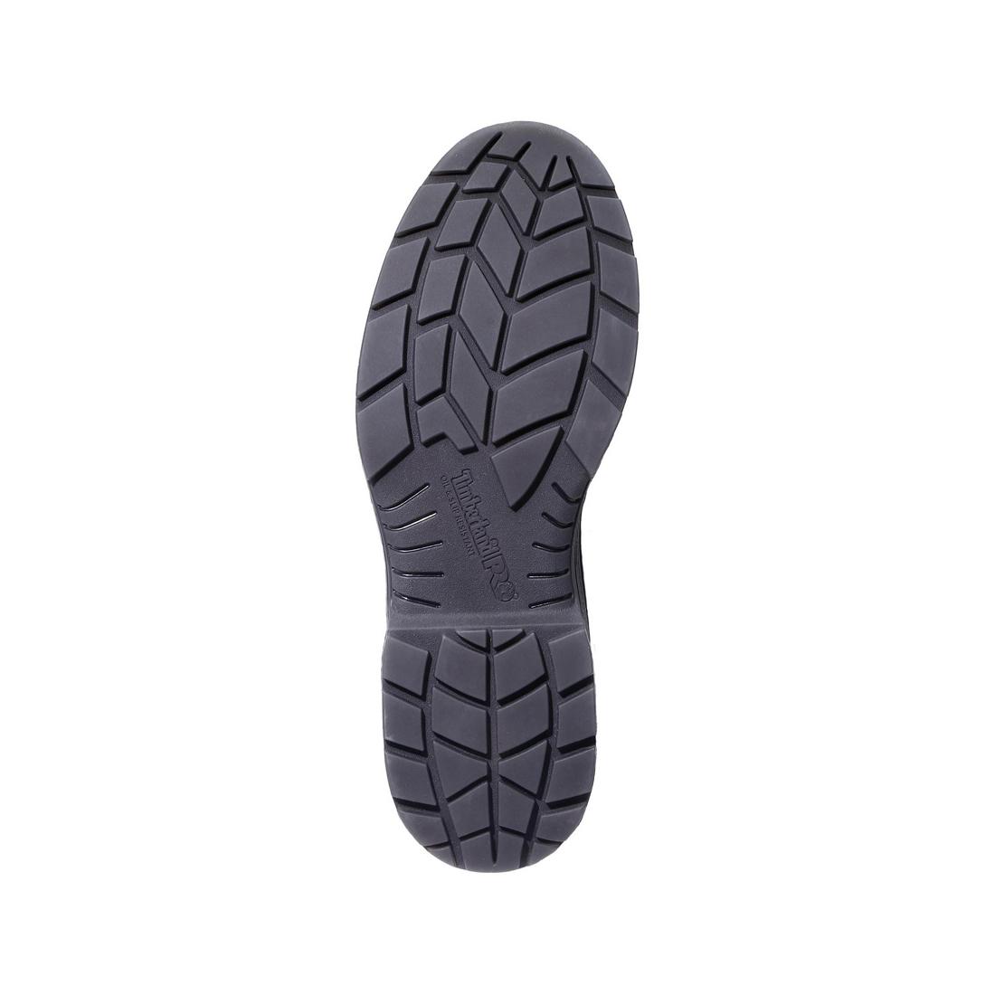 Timberland Pro Nashoba Composite-Toe Chelsea Work Boot Brown Sole View