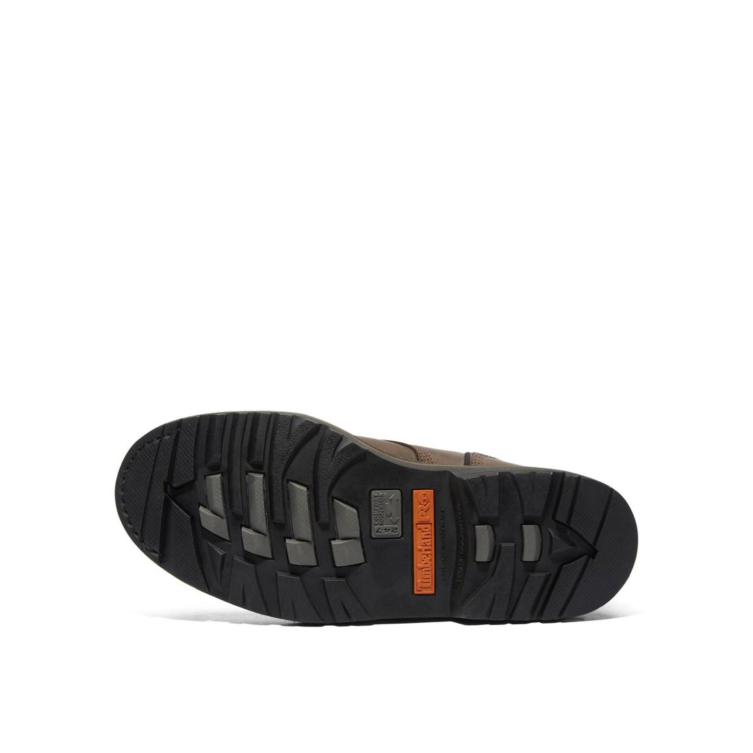 Timberland Pro Pit Boss 6 Inch Steel-Toe Work Boot Brown Sole View