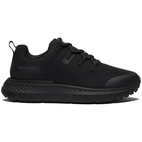 Timberland Pro Power Shift Women’s Slip Resistant Shoes – Black Ripstop Profile View