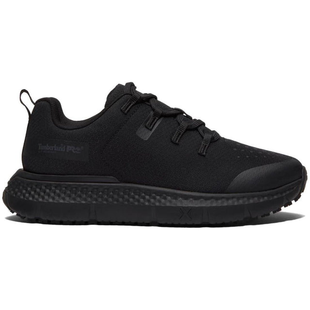 Timberland Pro Power Shift Women’s Slip Resistant Shoes – Black Ripstop Profile View
