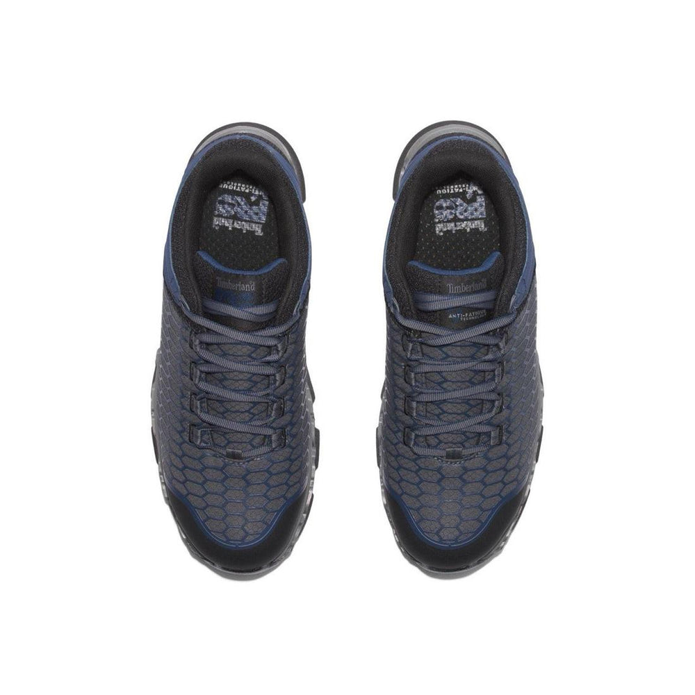 Timberland Pro Powertrain Sport Alloy-Toe Work Shoe Grey Front-upper View