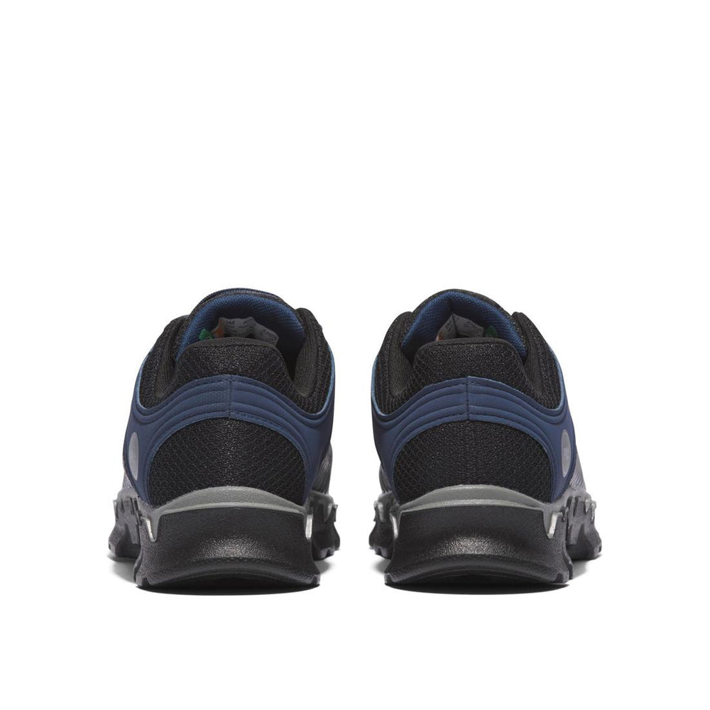 Timberland Pro Powertrain Sport Alloy-Toe Work Shoe Grey Heel-Back View