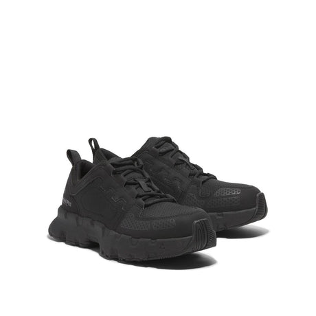 Timberland Pro Powertrain Ev Composite-Toe Work Shoe Black Angled View