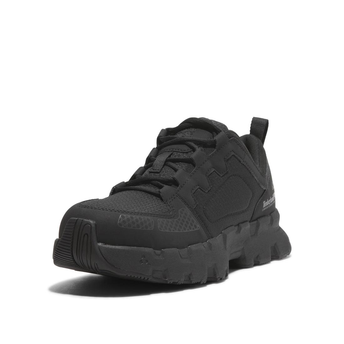 Timberland Pro Powertrain Ev Composite-Toe Work Shoe Black Detail View