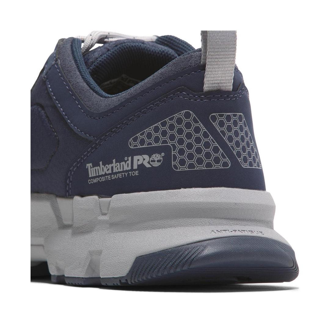 Timberland Pro Powertrain Ev Composite-Toe Work Shoe Blue View