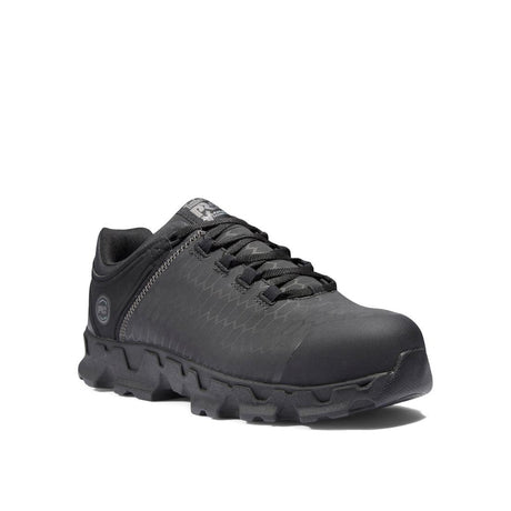 Timberland Pro Powertrain Sport Alloy-Toe Work Shoe Black Medial View