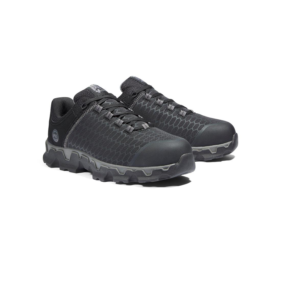 Timberland Pro Powertrain Sport Alloy-Toe Work Shoe Sd35 Black Detail View