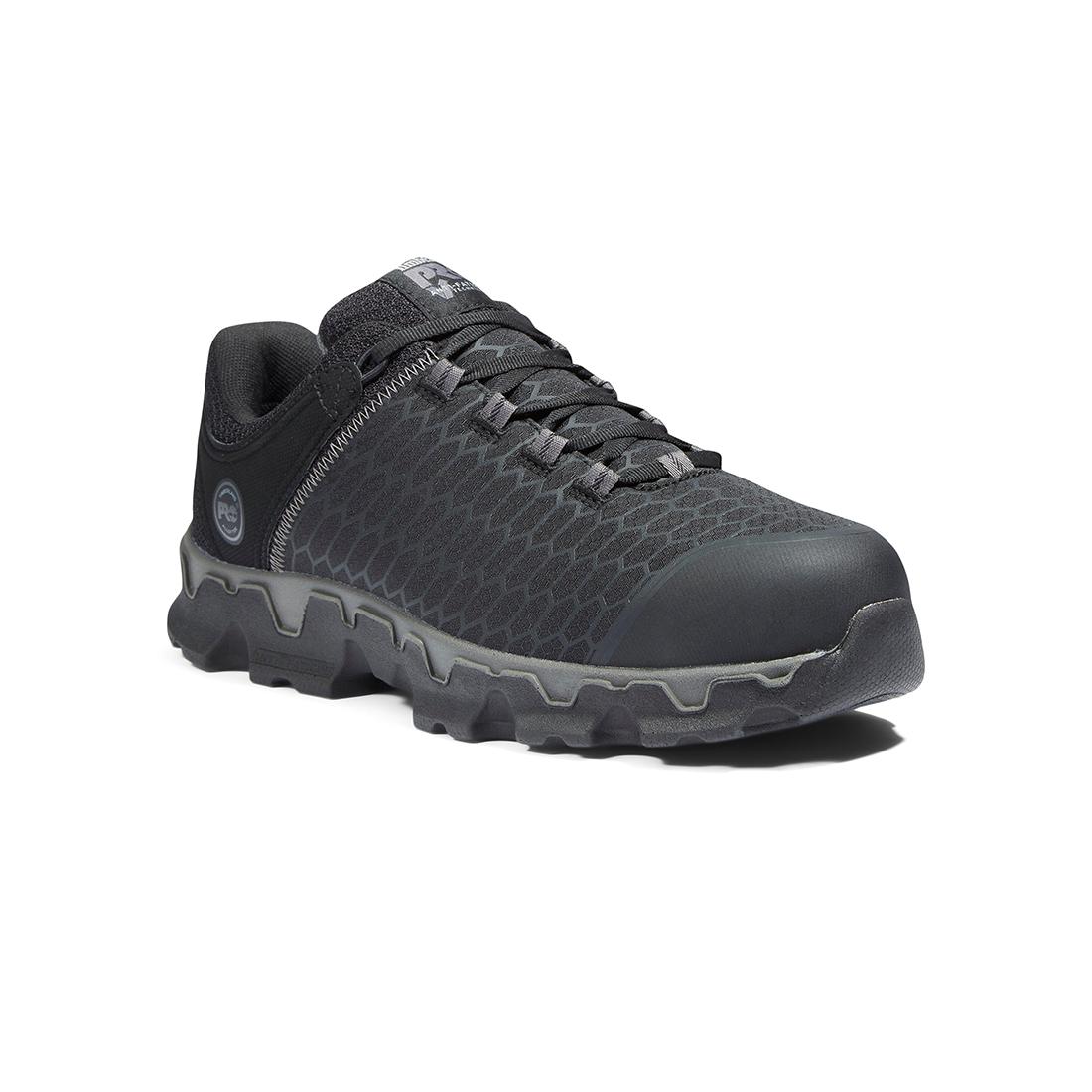 Timberland Pro Powertrain Sport Alloy-Toe Work Shoe Sd35 Black Medial View