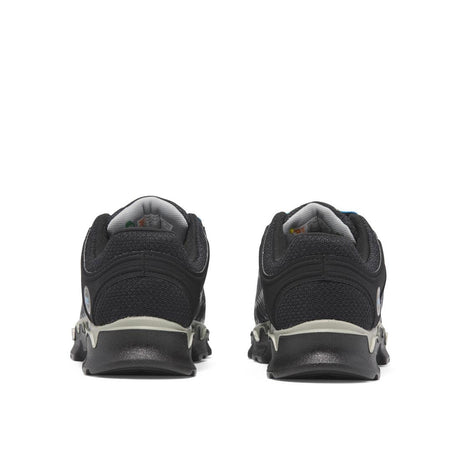 Timberland Pro Powertrain Sport Men's Alloy-Toe Work Shoe Blue Heel-Back View