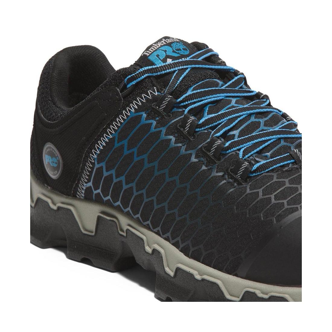 Timberland Pro Powertrain Sport Men's Alloy-Toe Work Shoe Blue View