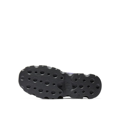 Timberland Pro Women's Powertrain Sport Alloy-Toe Work Shoe Black/Purple Sole View