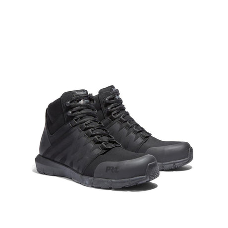 Timberland Pro Radius Composite-Toe Work Boot Black Angled View