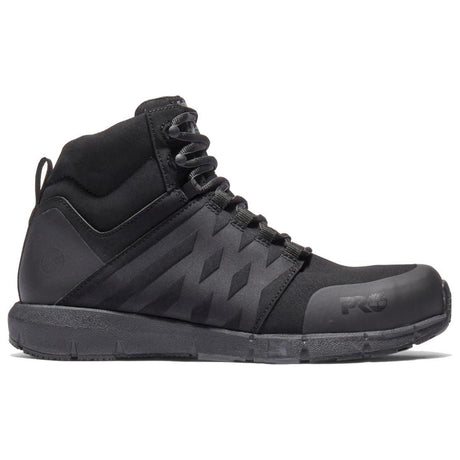 Timberland Pro Radius Composite-Toe Work Boot Black Profile View