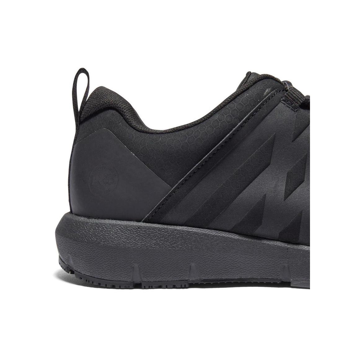 Timberland Pro Radius EH Composite-Toe Work Shoe Black Angled View